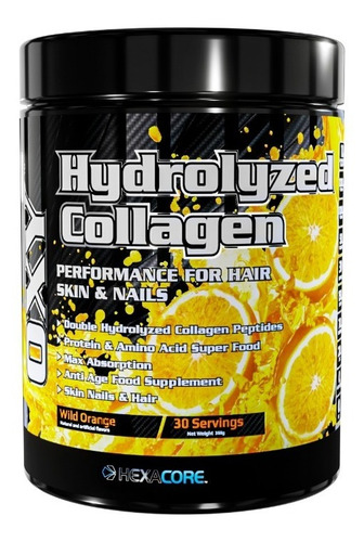Colágeno Hidrolizado Hexacore 30 Servicios + Vitamina C