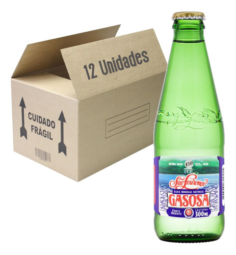 Água Mineral S/ Gás Vidro Sao Lourenco 130 Anos 300ml (12x)