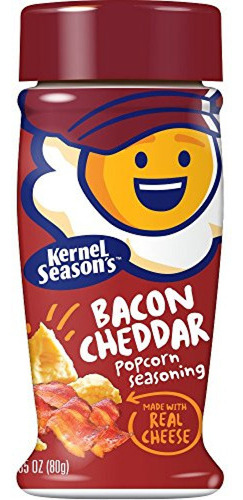 Kernel Season's Popcorn Seasoning, Bacon Cheddar, 2.85 Onzas