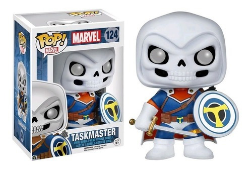 Funko Pop Taskmaster #124 Marvel Avengers Exclusivo Vinyl 