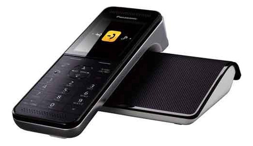 Telefone Panasonic Kx-prw110 Sem Fio - Cor Preto/prateado Preto/prateado