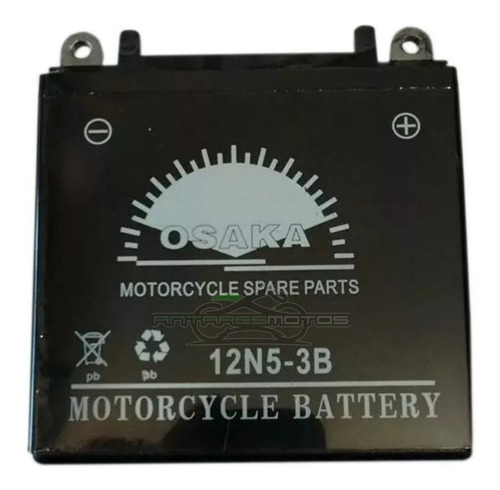 Bateria Motos 110 12n5 3b Fz 16 Rouser 135 Motos 110 Cc