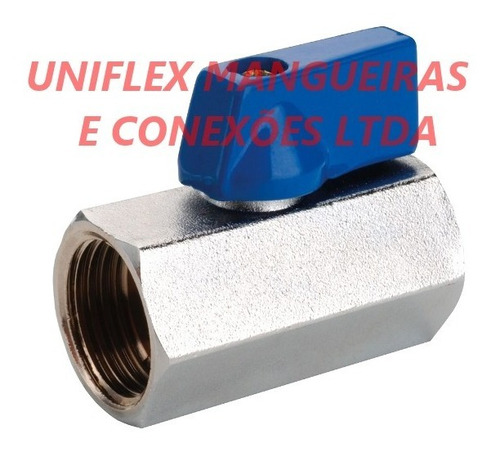 Registro Esfera Latão ''mini'' 1/2''bsp (escolha O Modelo)