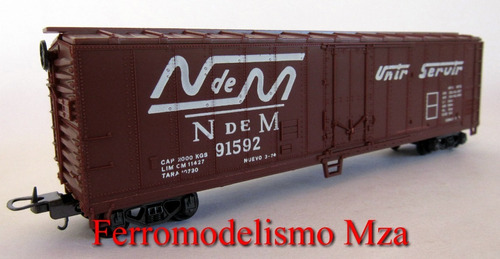 Lima - Vagón Boxcar - N De M - Cód: 303229 - C/caja (3)