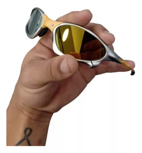 Óculos Juliet 24k 18k Oakley Óculos de Sol Oakley dourado UV