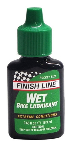 Lubricane X2 Humedo Finish Line 0,65oz Bicicleta Cadenilla