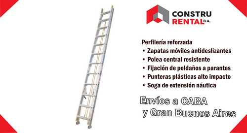 Alquiler De Escaleras Extensibles Zona Oeste Caba