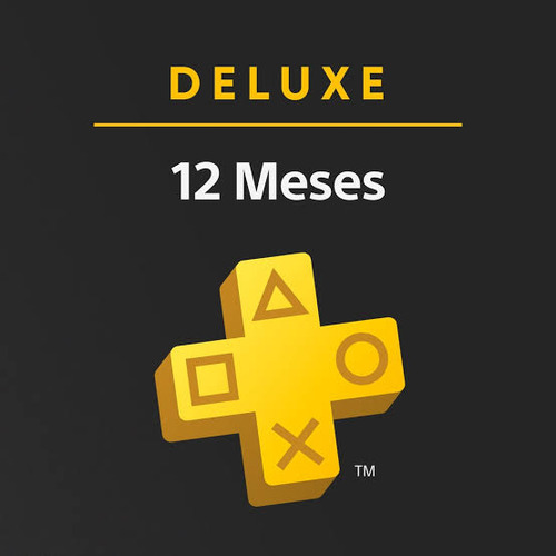 Assinatura Psn Plus Deluxe 1 Ano 