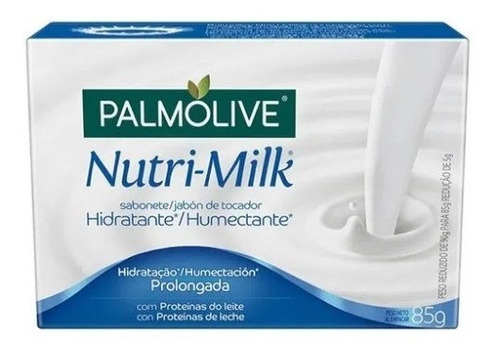 Imagem 1 de 3 de Sabonete Palmolive Nutri-milk Proteínas Do Leite 85g