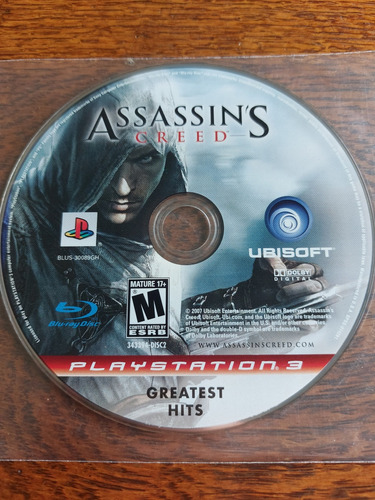 Assassin's Creed Juegazo Original Físico Ps3 En Sobre Nylon