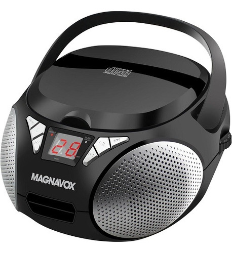 Magnavox Md6924 Boombox Portátil De Carga Superior Para Cd C