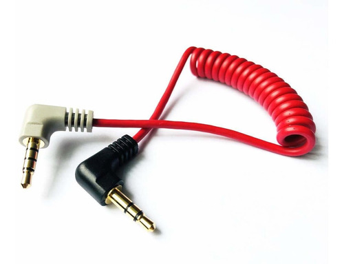 Cable De Reemplazo Para Microfono Sc7 | Rojo / 3,5 Mm