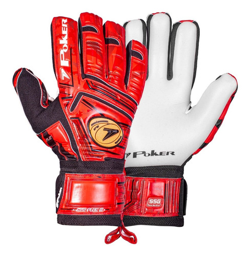 Luva Goleiro Futebol De Campo Profissional Hug Flex Iii