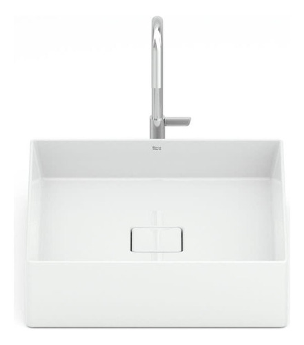 Cuba De Apoio 40cm Quadrada Roca T5 Terra Branco A32787y000