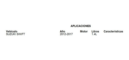 Kit Clutch Suzuki Swift 2012 1.4l Luk