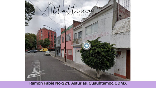 Venta De Casa Ramon Fabie No.221, Asturias, Cuauhtémoc, Cdmx Pma26-di