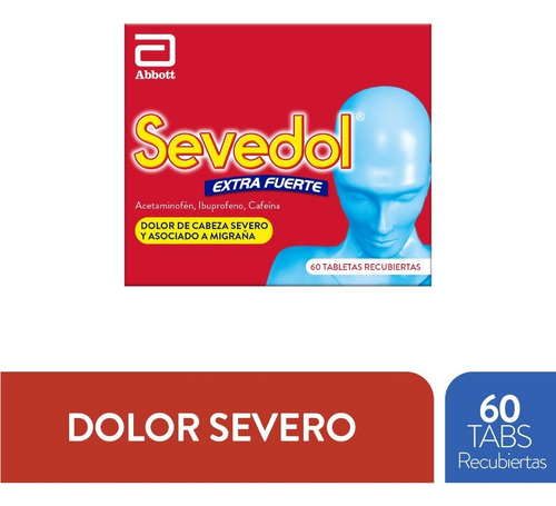 Sevedol Extra Fuerte X 60 Tabletas - Unidad a $5504