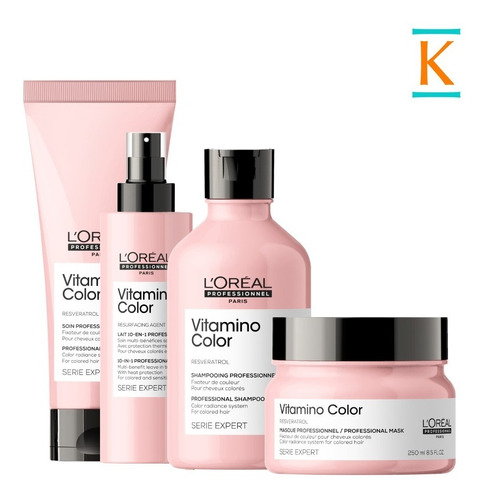 Loreal Professionnel Kit Serie Expert Vitamino Color Teñido