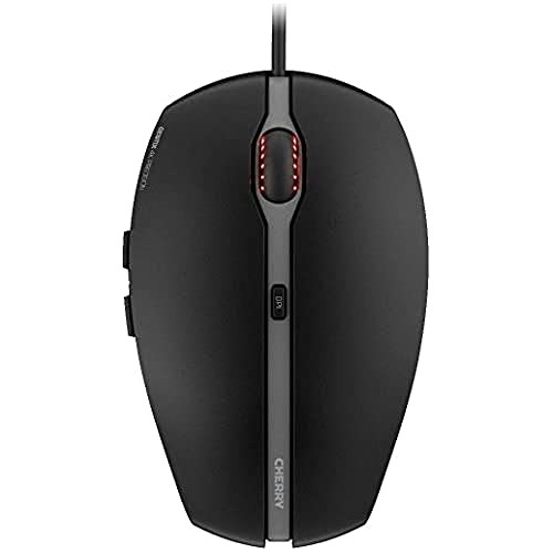 Gentix 4k Mouse Usb Óptico 3600 Dpi Ambidiestro, Negro