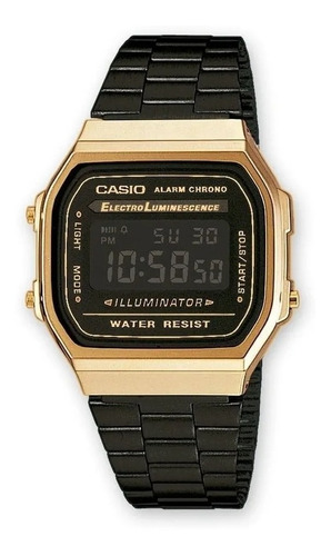 Reloj Hombre Mujer Casio A168wegb 1b Vintage Impacto Online