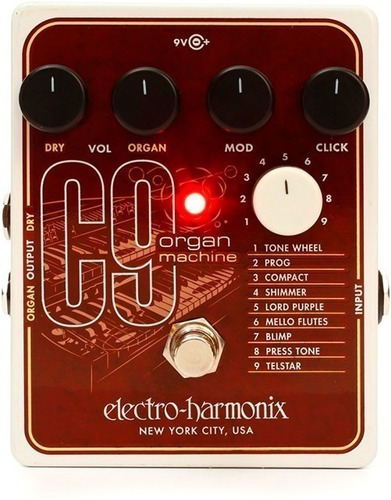 Pedal Para Guitarra Electro Harmonix C9 Organ Machine Nuevo