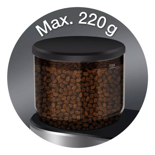 Imagen 3 de 5 de Molinillo De Cafe Braun Br-kg7070 220gr.