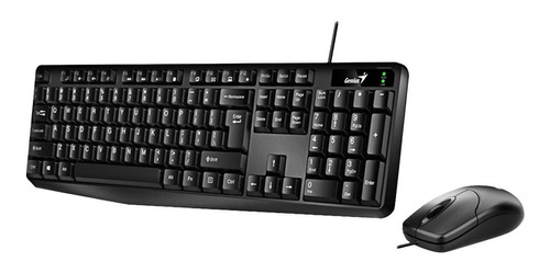 Kit Combo Teclado Y Mouse Genius Km-170 Usb Alámbrico Tcs