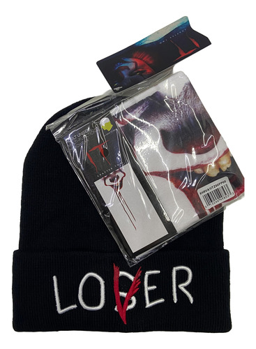 Gorro Unisex Beanie Payaso It Eso Losver Terror Con Buff
