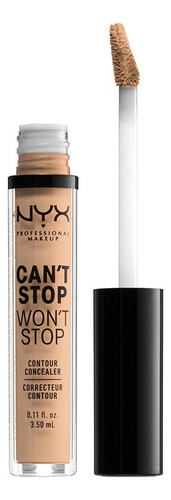 Corrector Facial Nyx Cant Stop Wont Stop - Concealer Pale