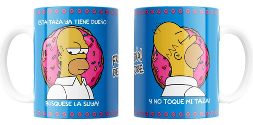 Diseños Día Del Padre Tazas Simpsons Foto Sublimar #10