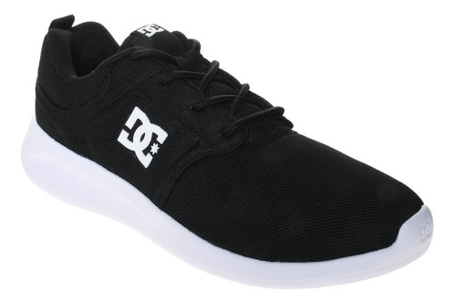 Tenis Mujer Dc Negro Midway Mx Skate Outlet