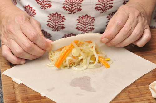 Tortilla Pasta Para Rollo Primavera 200pzas / 2.8 Kg
