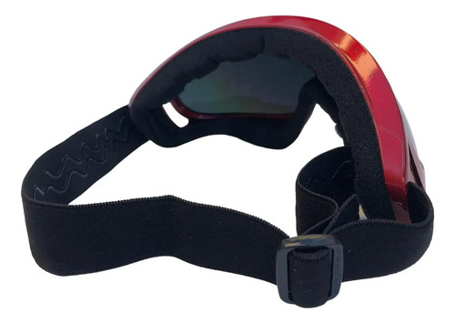 Antiparra Para Esquiar Ski Nieve Snowboard Niño O Mujer Rojo Espejado