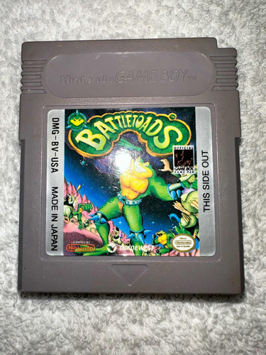 Videojuego Gameboy Clásico Battletoads Raro De Ver Original