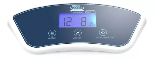Aqua Scale Bañera con Termómetro Digital de agua 3 en 1 para bebé