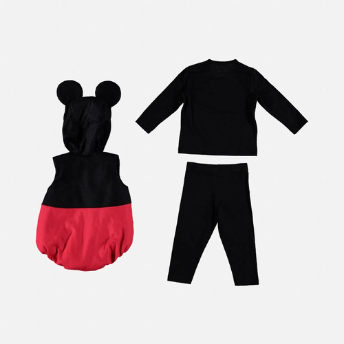 Imagen 4 de 6 de Disfraz Mickey Mouse Bebé Niño Acolchado Licensiado Disney Disfraces