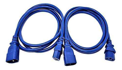 Micro Conectores, Inc. Cable De Extension De Alimentacion