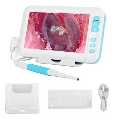 Otoscopio Digital5.5mm Hd Oído Alcance Endoscopio