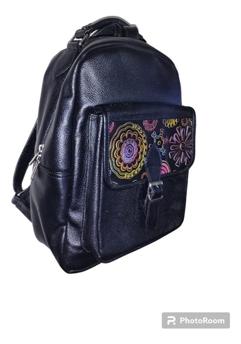 Morral Yuli De Cuero Con Tala Artesanal