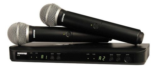 Shure Blx288/pg58 Microfonos Dinamicos Promusica 