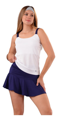 Semi Pollera Tenis Golf Paddle Fitnes Short Deportes