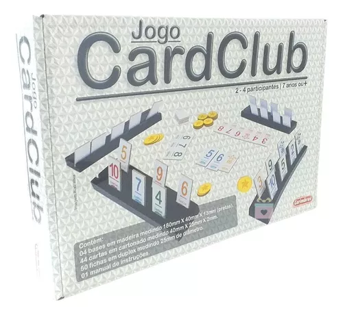 Jogo De Tabuleiro Cardclub - Carimbras - 7 Anos