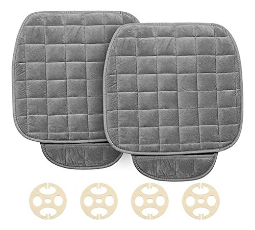 Uxcell 2pcs Front Seat Cushion Universal Interior Seat Pad M