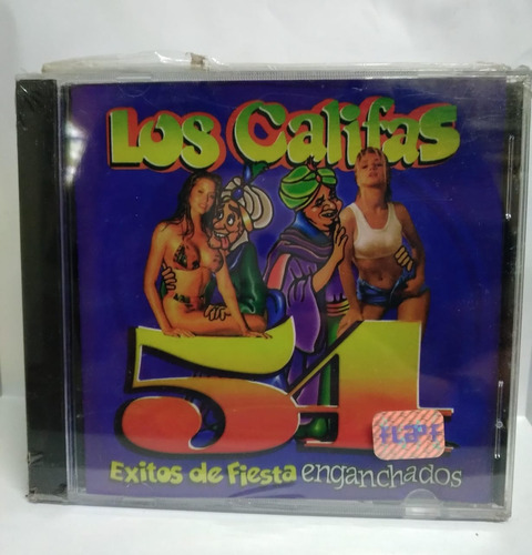 Cd Los Califas 54 Exitos De Fiesta-nuevo Sellado-el Tren