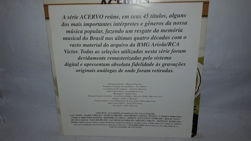 Lp Sérgio Reis Acervo Especial C/ Encarte (1993) (Usado)