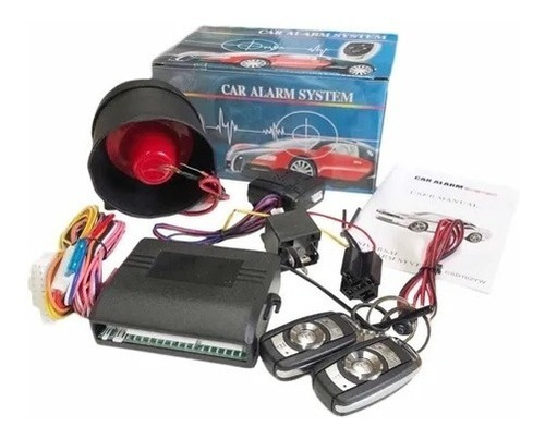 Kit Alarma Auto Seguridad Robos 2 Mandos