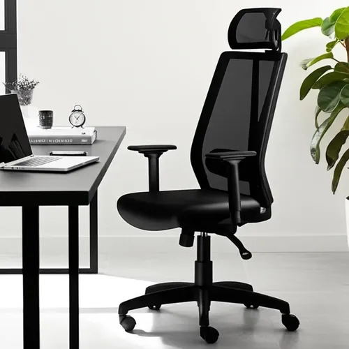 Cadeira De Escritório Frisokar Addit Apoio Cabeça Ergonômica