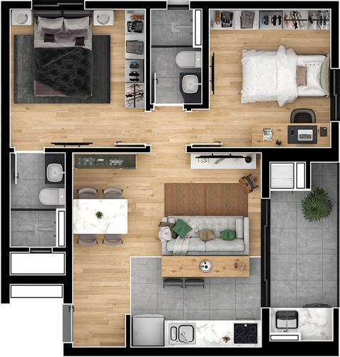 Imagem 23 de 26 de Apartamento - Ap01505 - 69297973