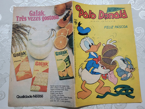 Gibi O Pato Donald N° 1170 - 12/04/74 - Editora Abril (Usado)