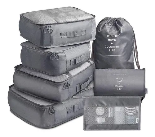 comprar Bolsas De Equipaje 7 Pcs Organizadores De Viaje Para Maletas
